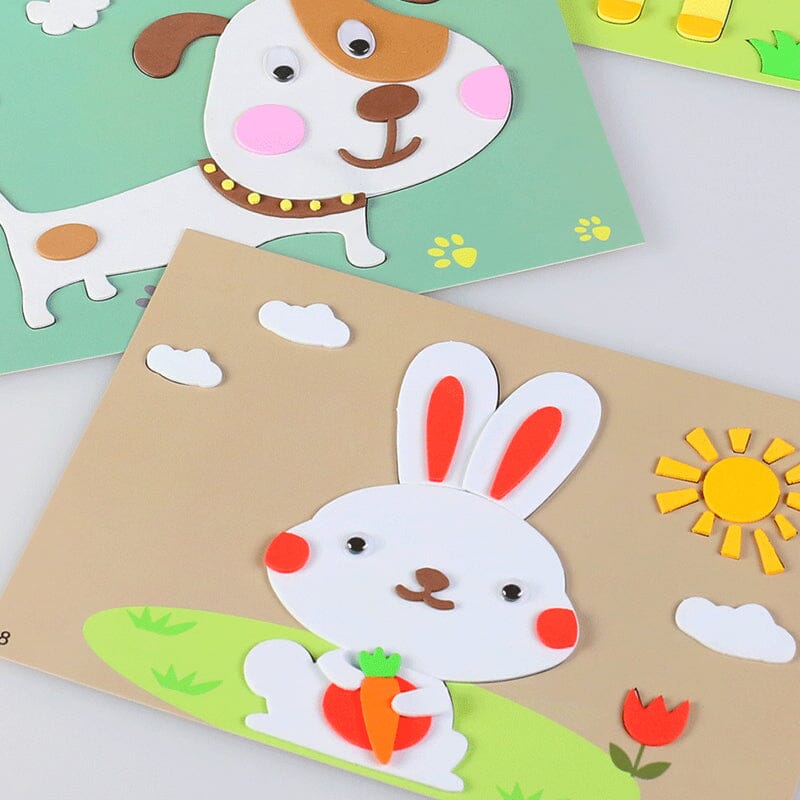 BowLift | DIY Kids Animal Handmade Stickers