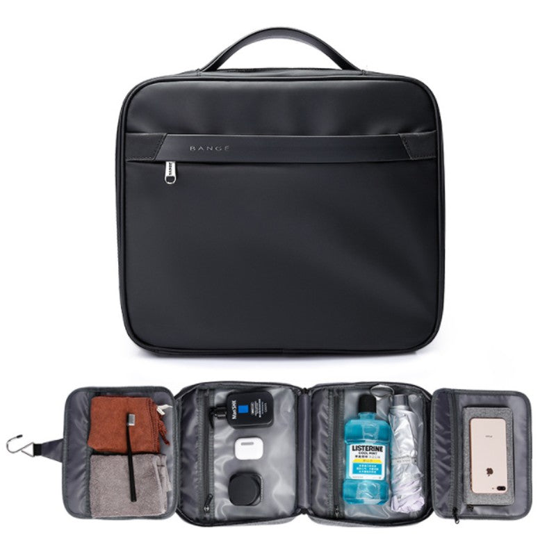 BowLift | Compact Portable Travel Toiletry Bag, with Hanging Hook, Water-resistant Zipper Pockets, for Travel, Roadtrip, Gym