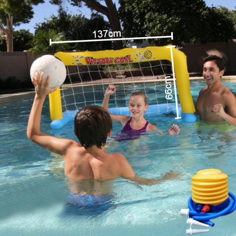 BowLift | Inflatable Pool Float Set, Including Balls, Gate or Net and Pump, for Summer Party & Fun Water Games, for Kids and Adults