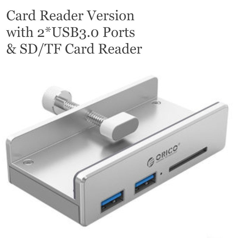 BowLift | Creative Back Clip Snap-on USB3.0 Hub, with 4 USB Ports & Easy- to-fix Design, for Ultimate Convenience in Home & Office