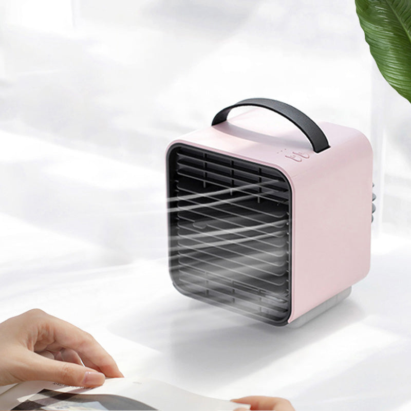 BowLift | Portable Negative Ion Air Conditioner Fan, with Mild Wind, Clean Air & Humidifier, for Home & Office