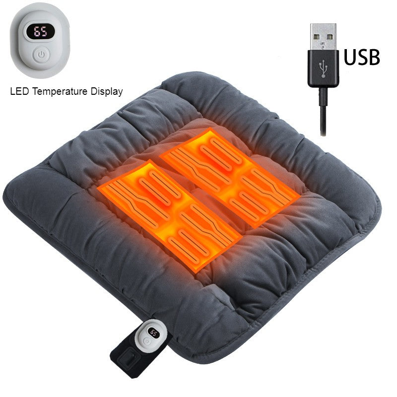 BowLift | Car Heated Seat Cushion, with 3 Adjustable Temperature, for Home, Office & Car