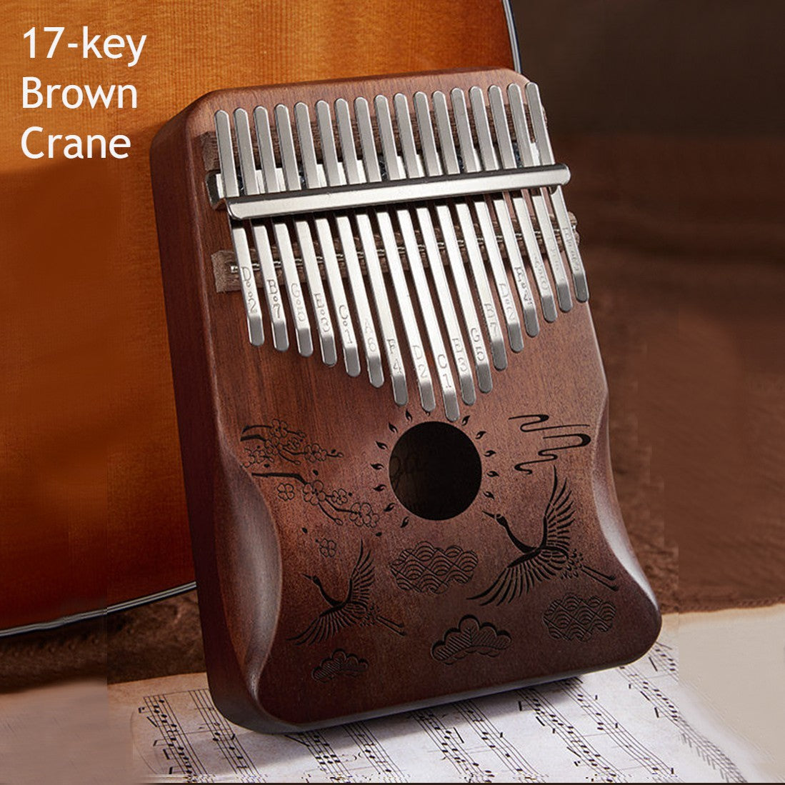 BowLift | Portable Kalimba, with 21 Keys & Solid Wood Board, for Kids, Adult, Beginners, Professional