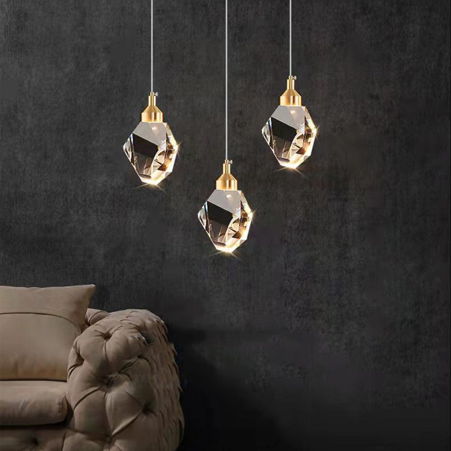 BowLift | Crown Jewel pendant light