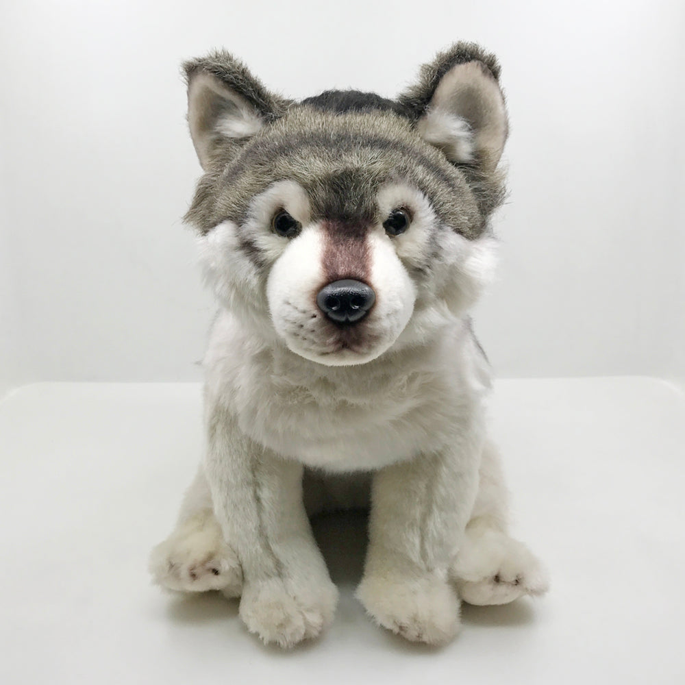 BowLift | Gray Wolf Plush Toy