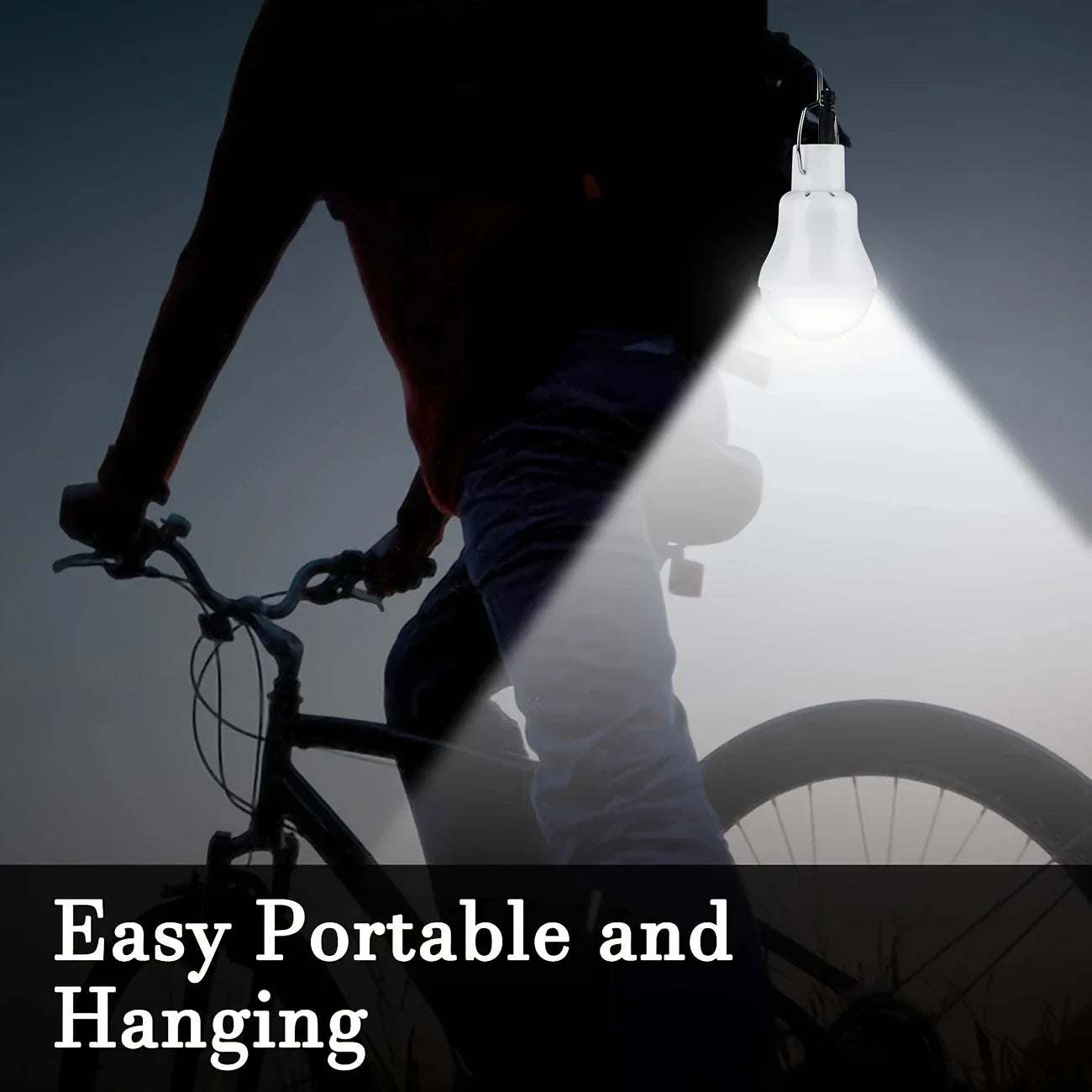 BowLift | Solar lamp with solar panel – Energy-saving LED lamp for indoor and outdoor use