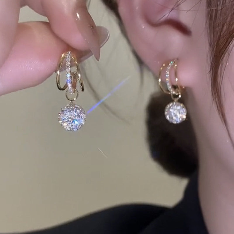 BowLift | Fashion Diamond Crown Earrings