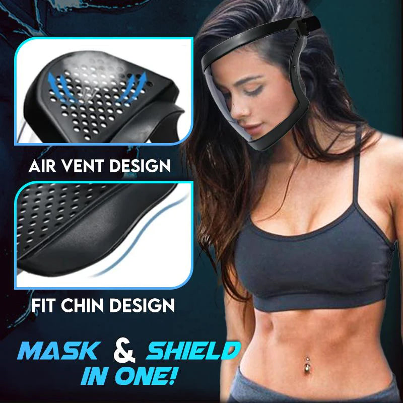 BowLift | Full face mask for industrial use when spraying pesticides