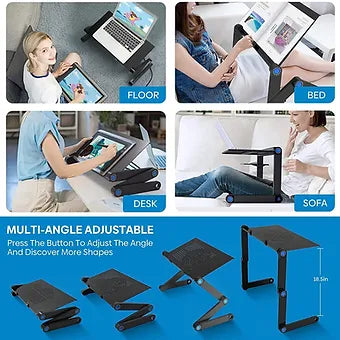 BowLift | Adjustable Laptop Stand with Mouse Pad