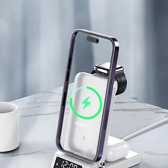BowLift | 4-in-1 Wireless Phone Stand with Charging