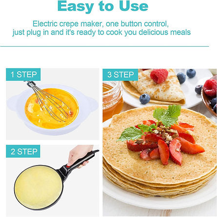BowLift | Electric Non-stick Pancake and Crepe Maker