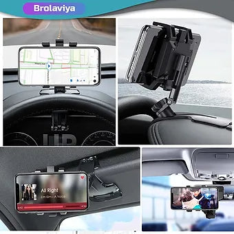 BowLift | 360 Degree Rotatable Car Dashboard Phone Holder