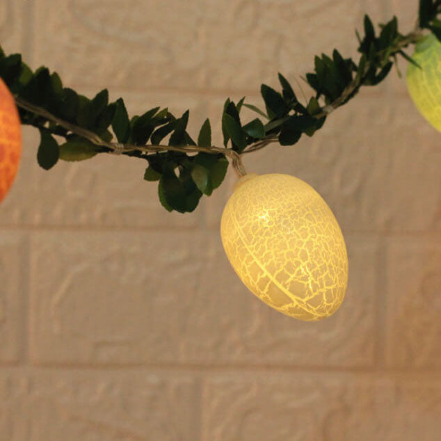 BowLift | Easter Cracked Egg Rattan String LED Decorative String Lights