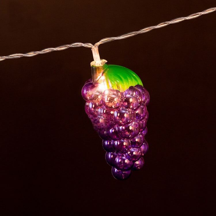 BowLift | Fruit Grape String Lights LED Battery USB Decorative String Light