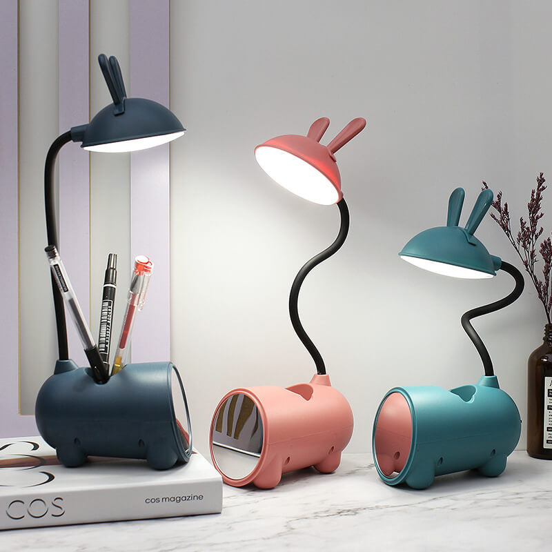 BowLift | Cartoon Creative Rabbit LED Touch USB Pen Holder Desk Lamp