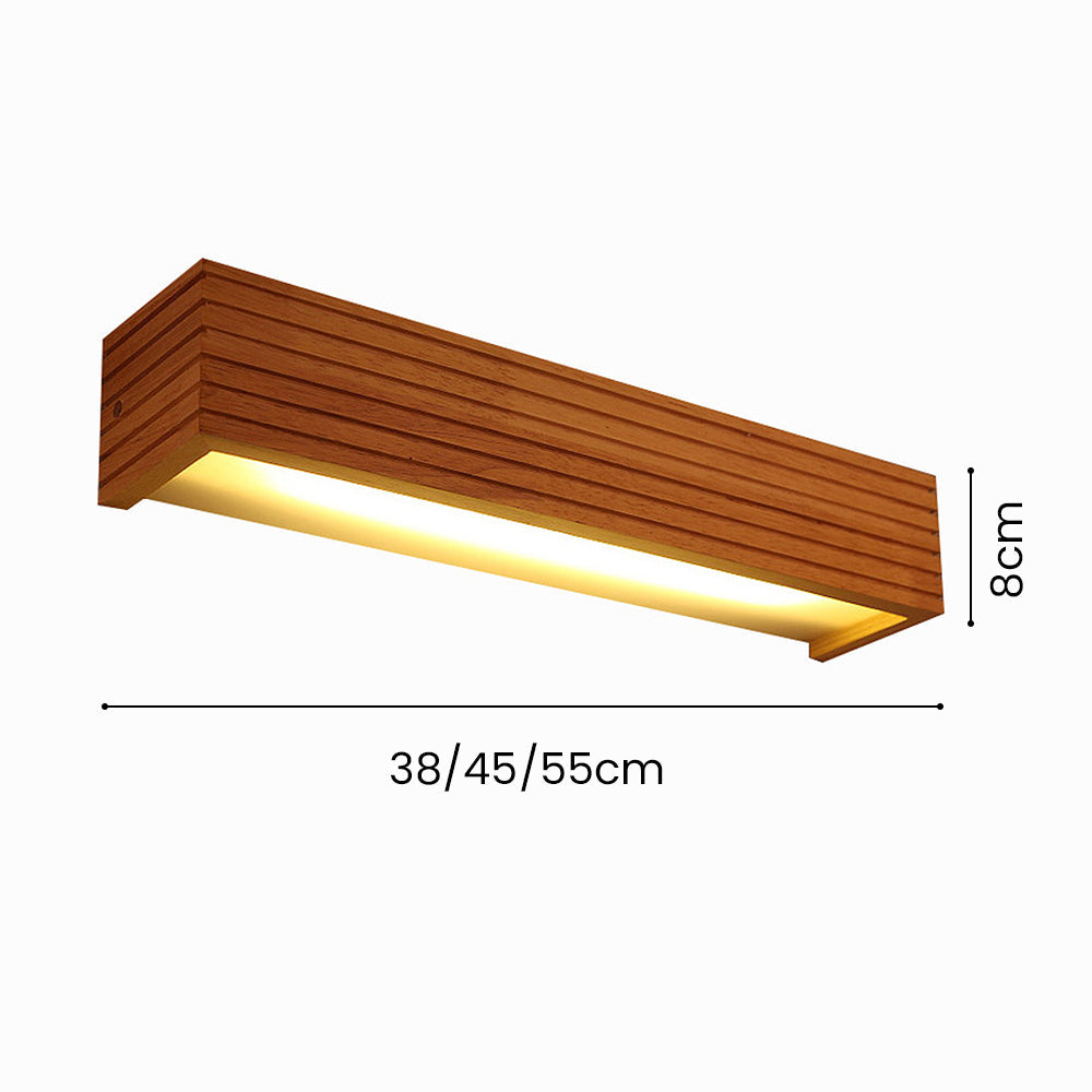 BowLift | Wooden Wall Lights for Bathroom Mirrors – Stylish Functional Illumination for Home Decor & Vanity Lighting