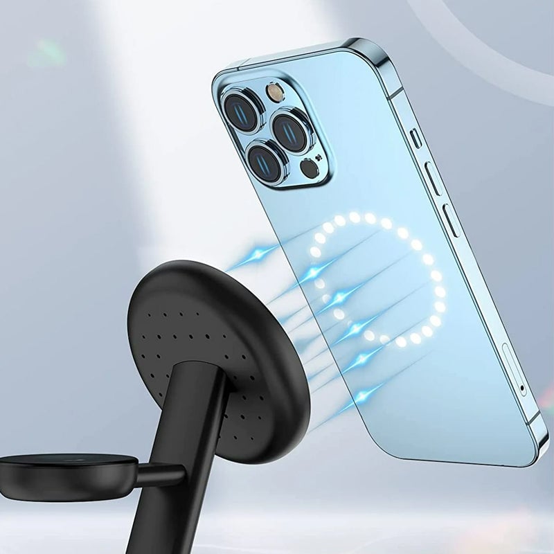 BowLift | Folding magnetic 3-in-1 wireless charger