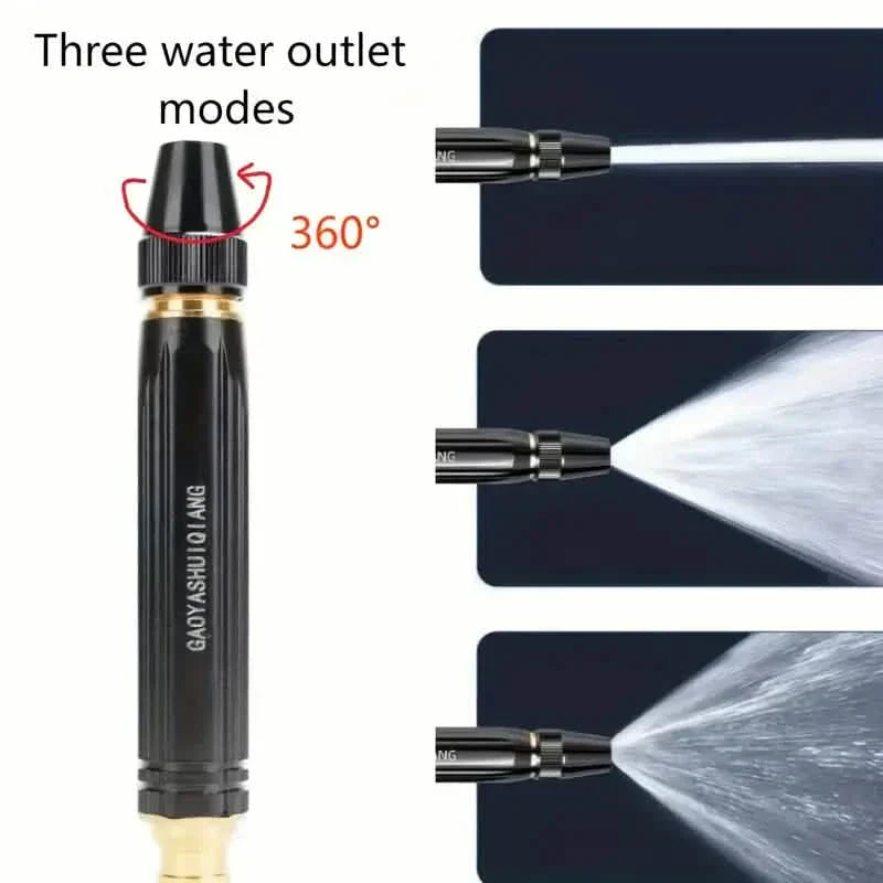 BowLift | Portable High Pressure Car Wash Gun – Multifunctional Garden Hose Nozzle