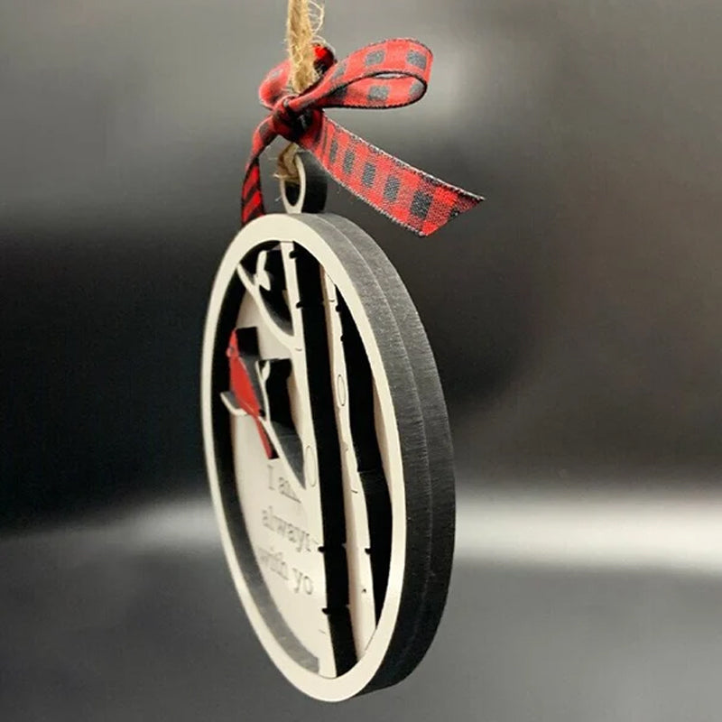 BowLift | Handmade Memorial Ornament with Cardinals