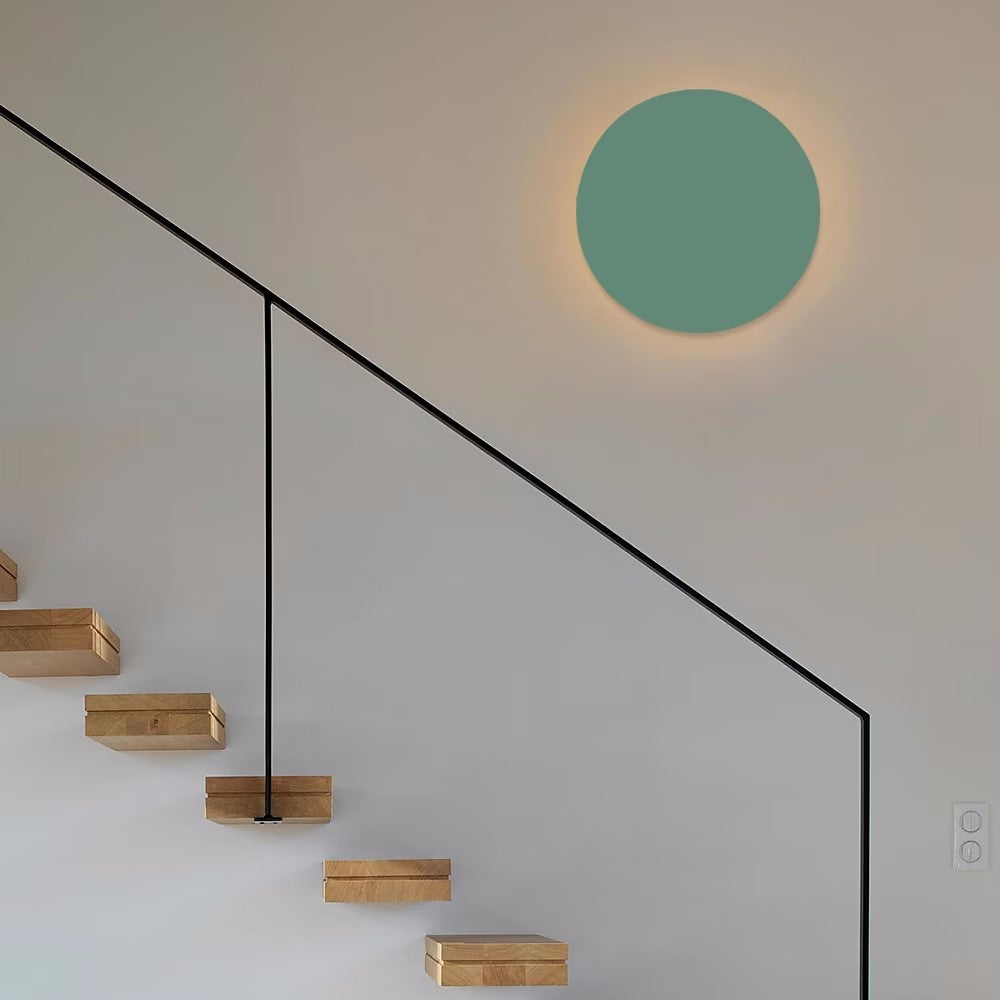 BowLift | GlowOrb Minimalistic Round LED Wall Light | Color Variety | Dimmable Light