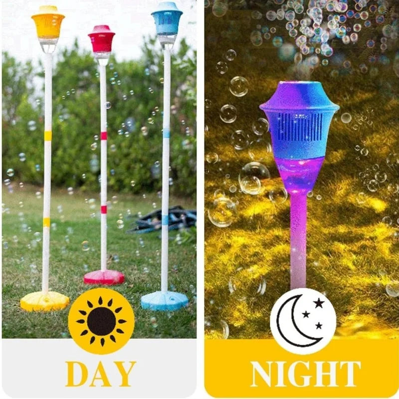 BowLift | Bubble Lamp with LED Lights & Music | Portable Leak-Proof Party Decor | 30×19cm