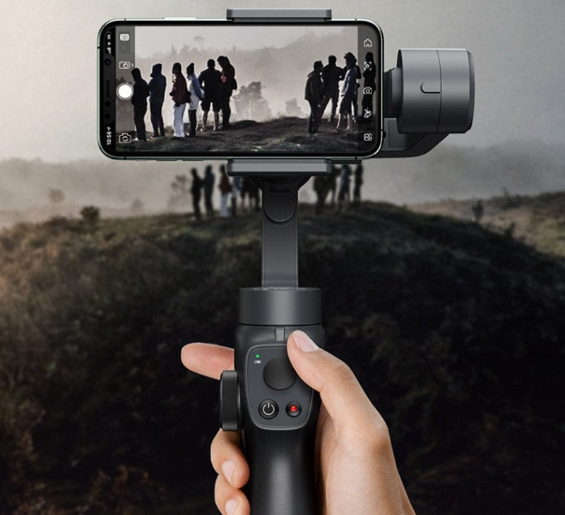 BowLift | Handheld Bluetooth Selfie Stick with Three-axis Stabilization, Automatic Motion Tracking, Panoramic and Multi-angle Shooting