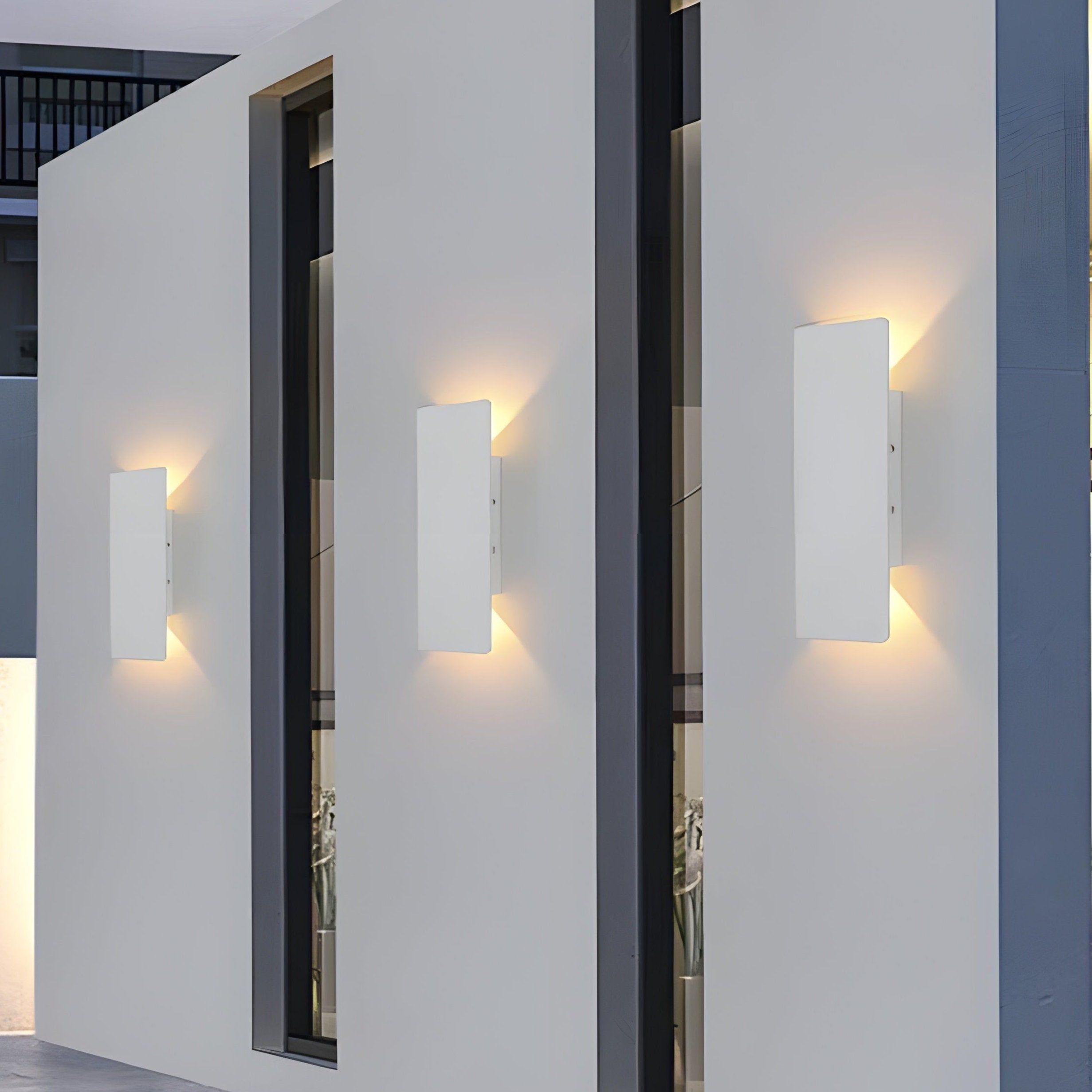 BowLift | Light - Modern weatherproof LED wall lamp made of aluminum for outdoor use