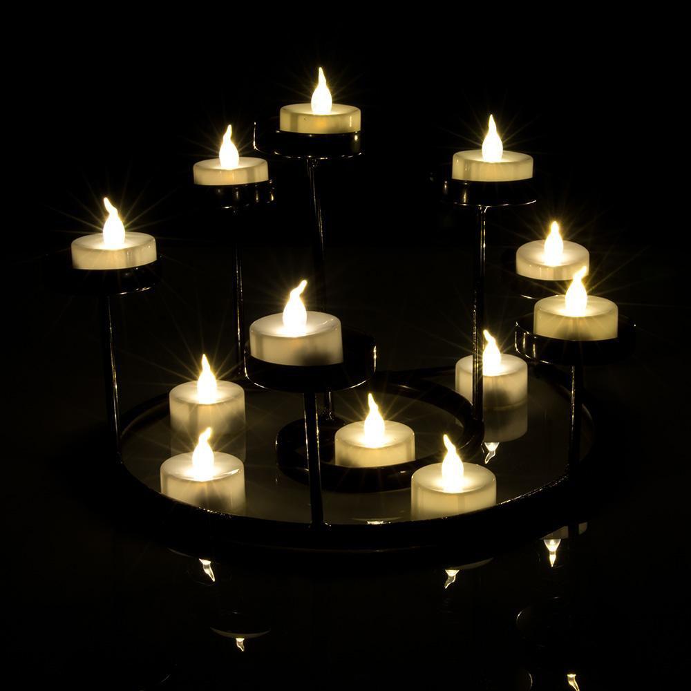 BowLift | 100-Piece: White LED Candles Tea Light