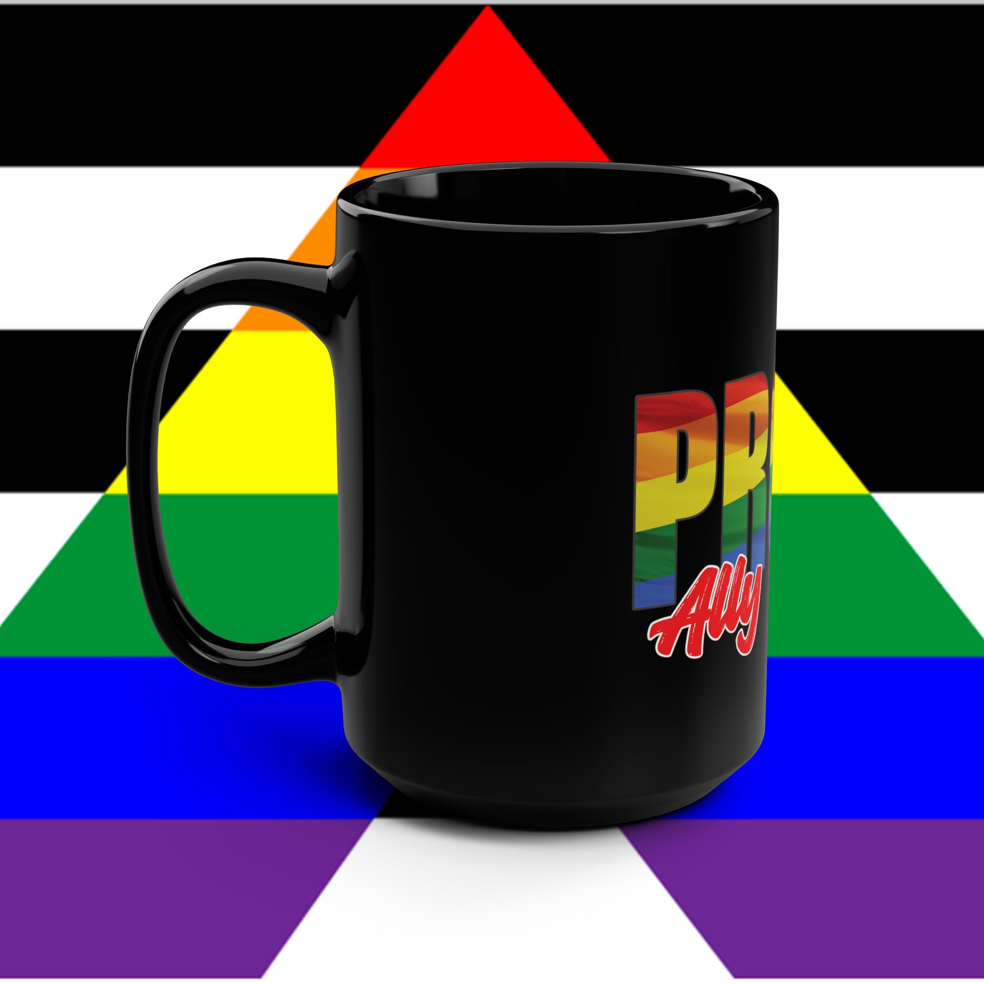 BowLift | Proud Ally to All 15 oz Ceramic Mug