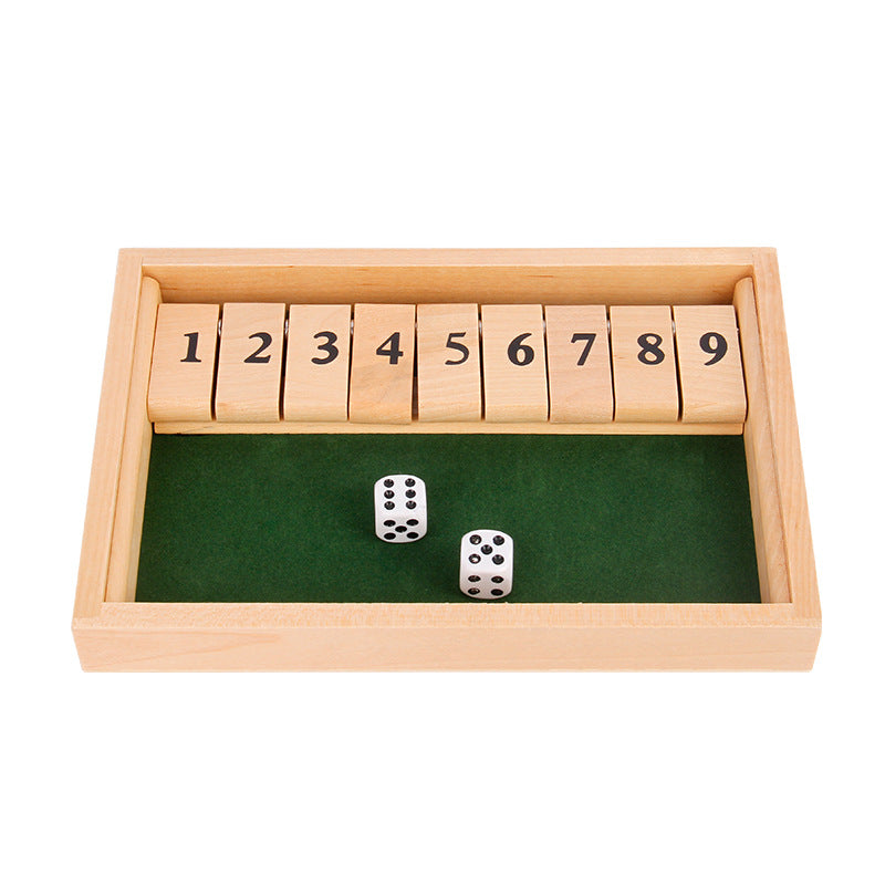 BowLift | Shut The Box Game - Fun Table Math Game for Adults & Children