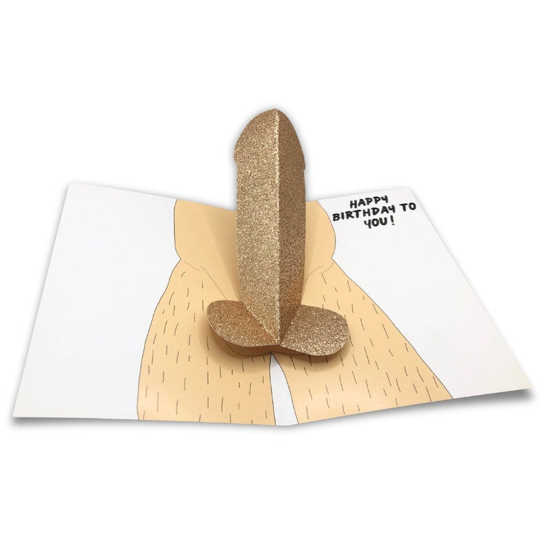 BowLift | Funny Pop Up Tail Birthday Card Gift