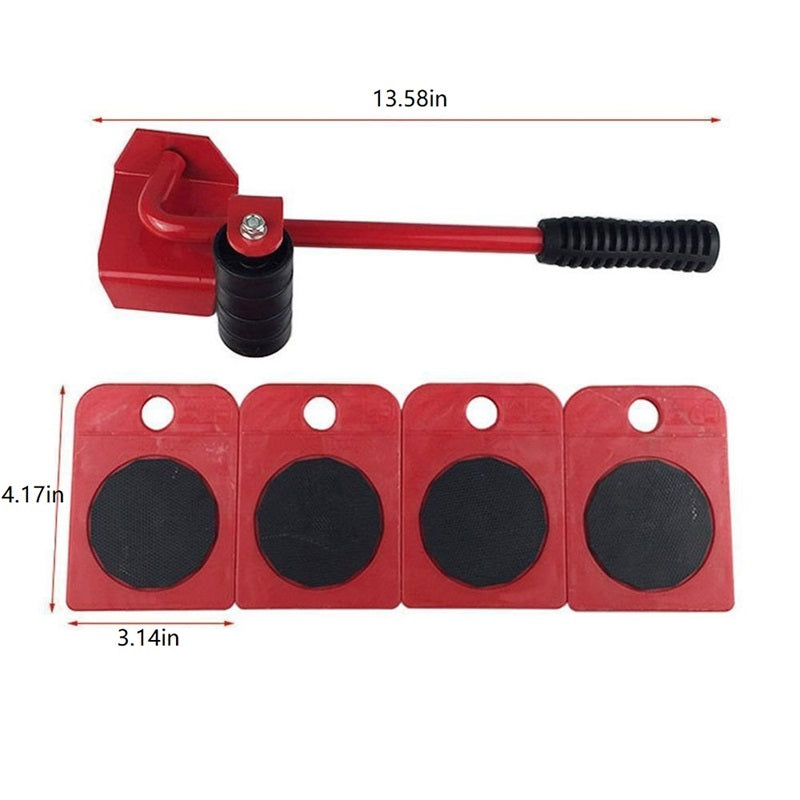 BowLift | Furniture Lifter Movers Tool Set (4 Packs)