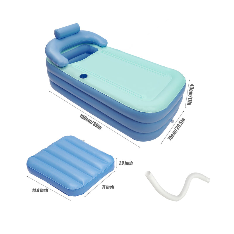 BowLift | Portable Inflatable Ice Bath Folding