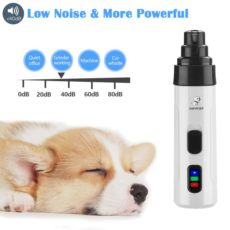 BowLift | Electric Dog Claw Nail Trimmer Grinder Clipper for Dogs and Cats