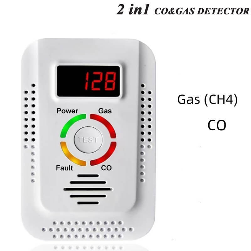 BowLift | Gas Leak Carbon Monoxide CO2 Detector Alarm for Home