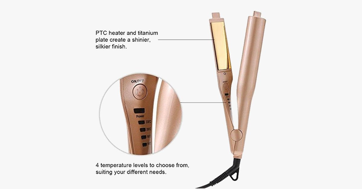 BowLift | Pro 2-in-1 Hair Waver and Straightener