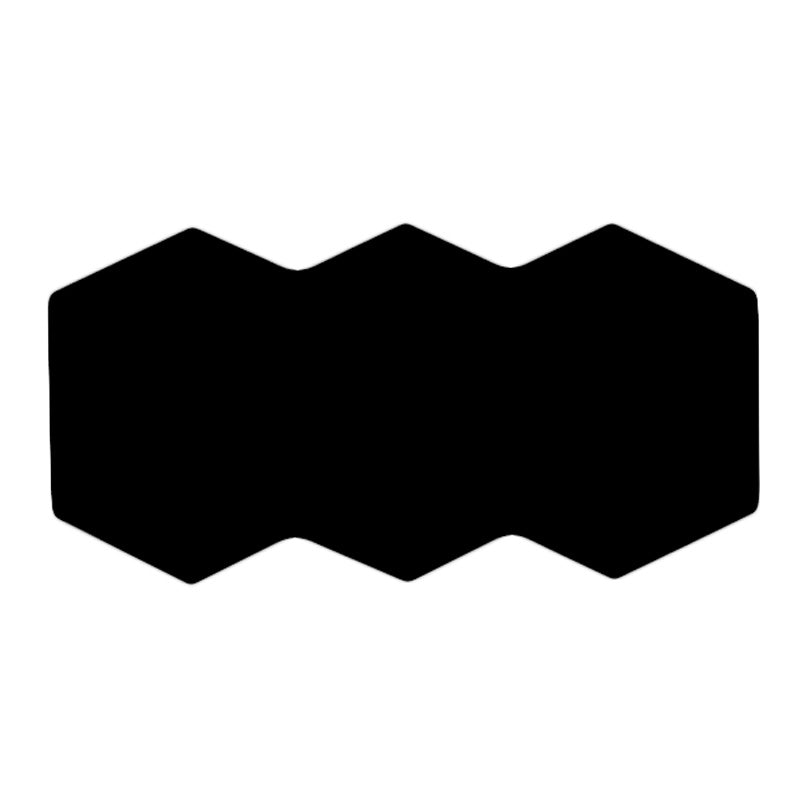 BowLift | Modern 2/3/4-Light LED Ceiling Light Black Hexagon Wall-Mounted Light with Aluminum Shade, RGB Colors Light