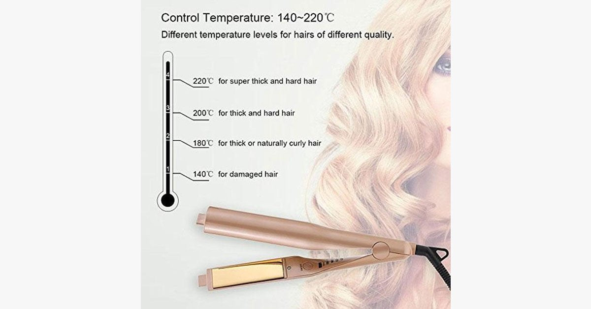 BowLift | Pro 2-in-1 Hair Waver and Straightener