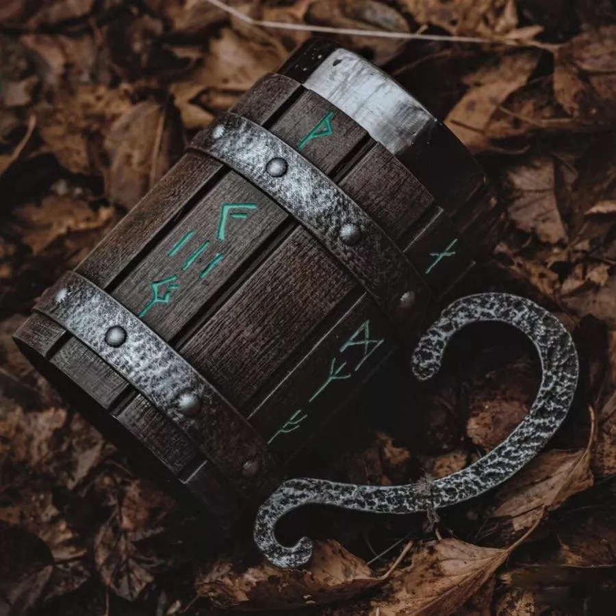 BowLift | Viking Barrel Mug(Large:550ml)