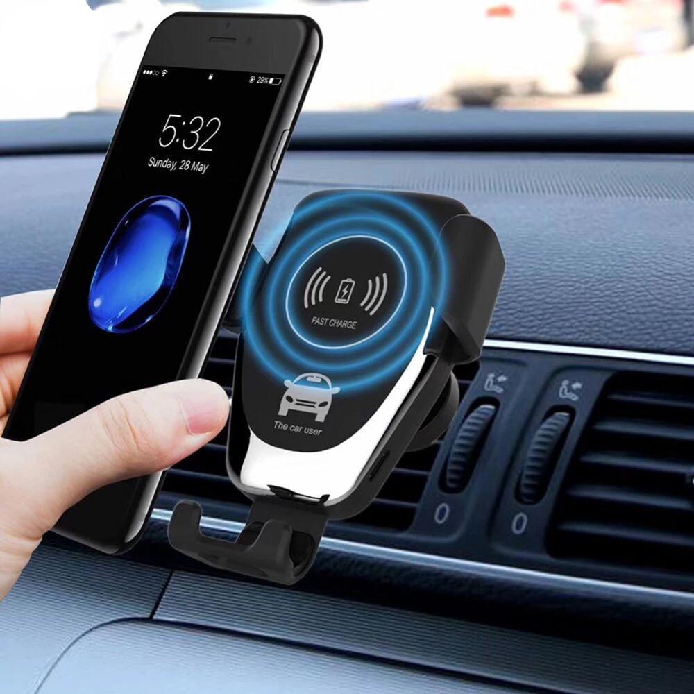 BowLift | 10W QI Wireless Fast Charger Car Mount Holder Stand For iPhone XS Max Samsung S9 For Xiaomi MIX 2S Huawei Mate 20 Pro Mate 20 RS