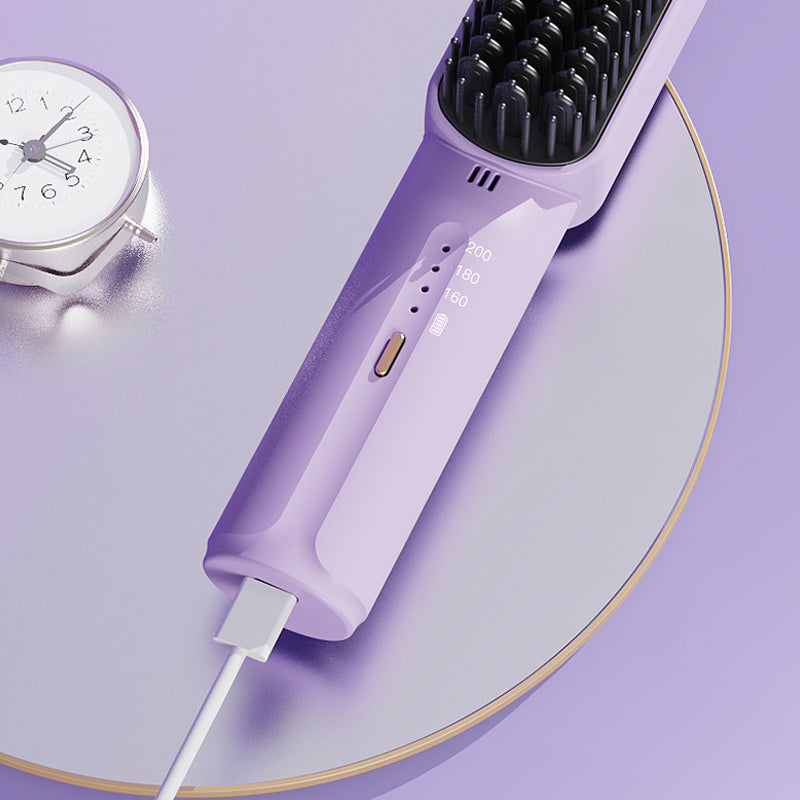 BowLift | Portable negative ion hair straightener comb