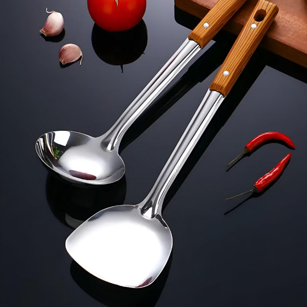 BowLift | Classic Stainless Steel Kitchen Utensil Set (5 Sets)