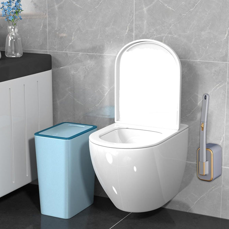 BowLift | Wall-Mounted Toilet Brush Set