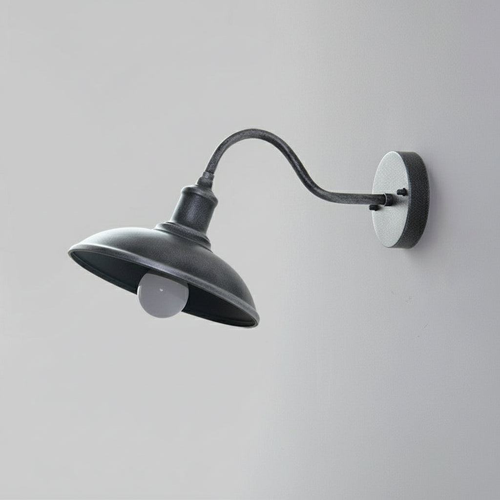 American Style Outdoor Waterproof Wall Sconce (Multiple Finishes, Sloped & Standard Styles)