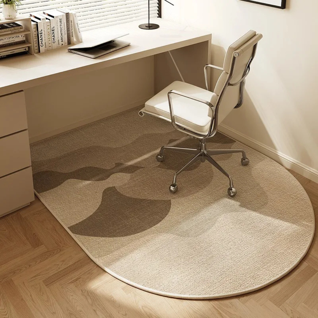 BowLift | FlexGuard Office Chair Floor Mat – Stylish Anti-Slip Protection Mat for Hard Floors & Carpets