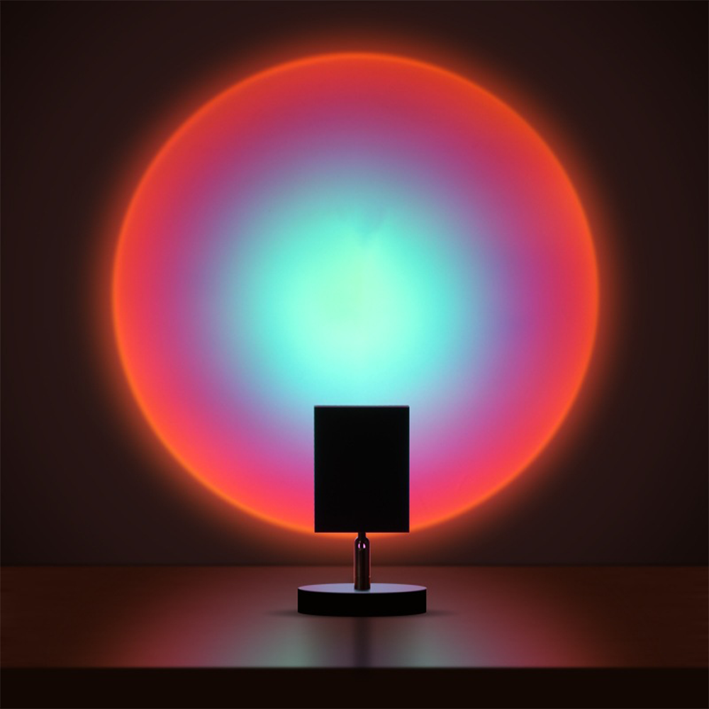 BowLift | GlowBright Retro-Sunset-Table Lamp