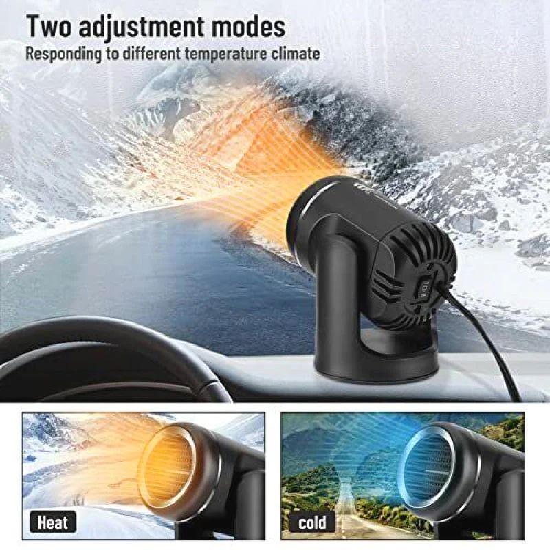 BowLift | Portable 360° rotating car heater