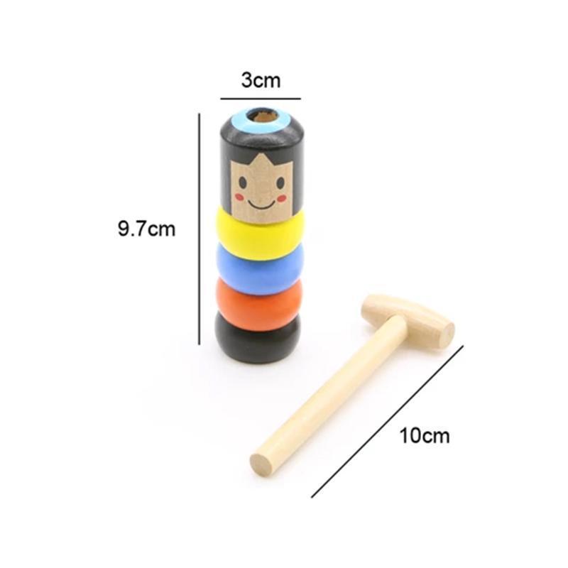 BowLift | Unbreakable Wooden Man Magic Toy