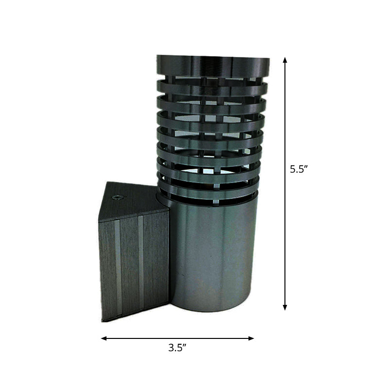 BowLift | Aluminium Tubes Wall Lamp Kit Modern Chrome Surface LED Wall Light for Parties, Blue/Yellow/Red Light