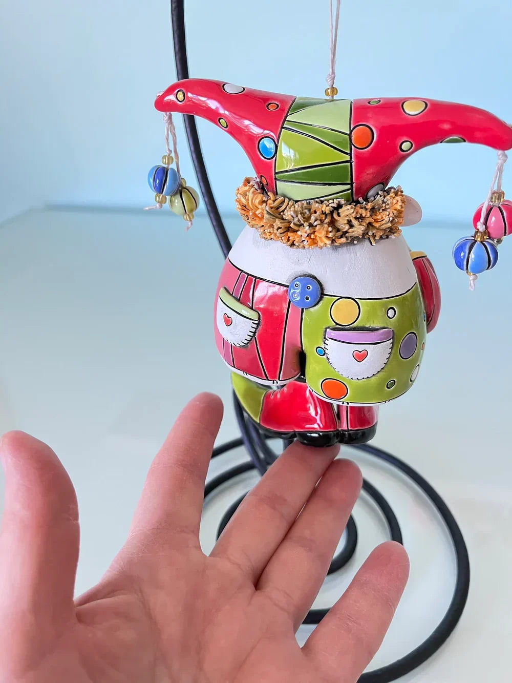 BowLift | Colorful Jester Bell Ornaments